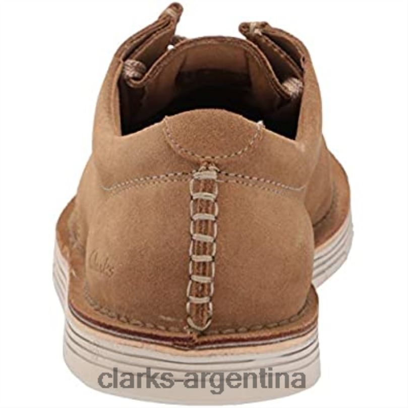 Clarks hombres 2FZPZ2590 Zapatilla forge run para hombre de ante color arena oscuro clarks gamuza arena oscura