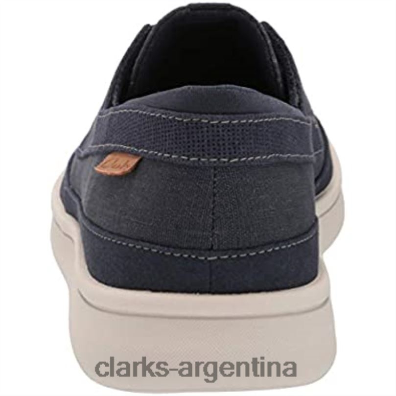 Clarks hombres 2FZPZ2623 zapatilla de encaje cantal para hombre clarks azul azul