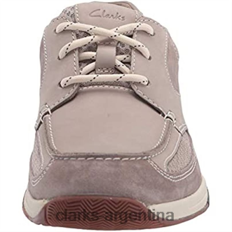 Clarks hombres 2FZPZ2936 Zapatilla clarks langton lane de nobuk piedra para hombre