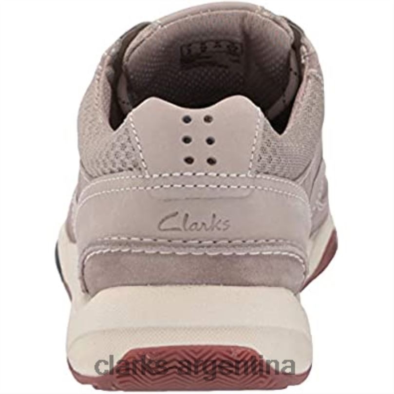 Clarks hombres 2FZPZ2936 Zapatilla clarks langton lane de nobuk piedra para hombre
