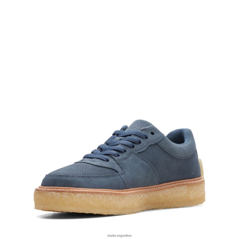 Clarks hombres 2FZPZ3625 clarks ante azul sandford gamuza azul