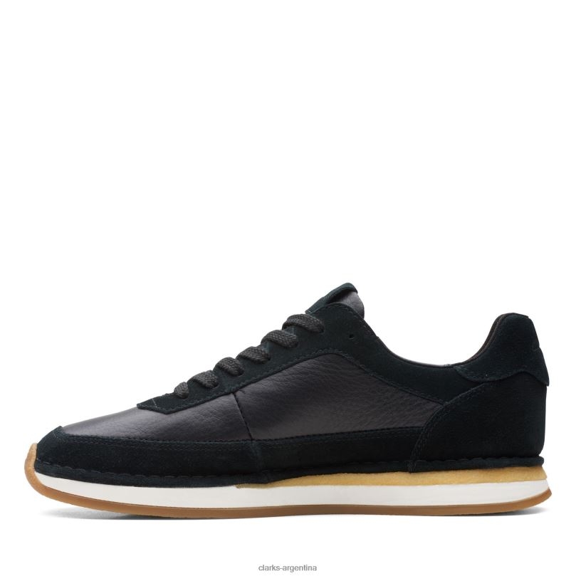 Clarks hombres 2FZPZ3659 clarks combi craft run encaje negro combinado negro
