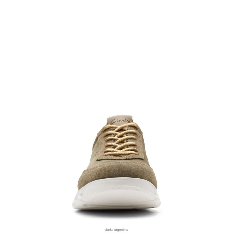 Clarks hombres 2FZPZ3692 clarks oliva oscuro combi naturaleza x uno combinación oliva oscuro
