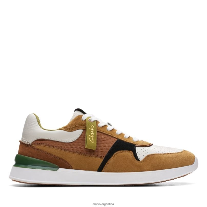 Clarks hombres 2FZPZ3771 clarks race lite tor combi musgo de roble combinación de musgo de roble