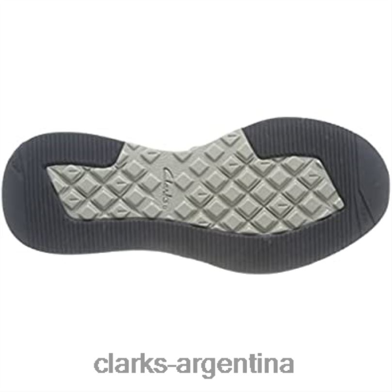 Clarks hombres 2FZPZ437 zapatillas davis bajas para hombre clarks gris combi combinado gris