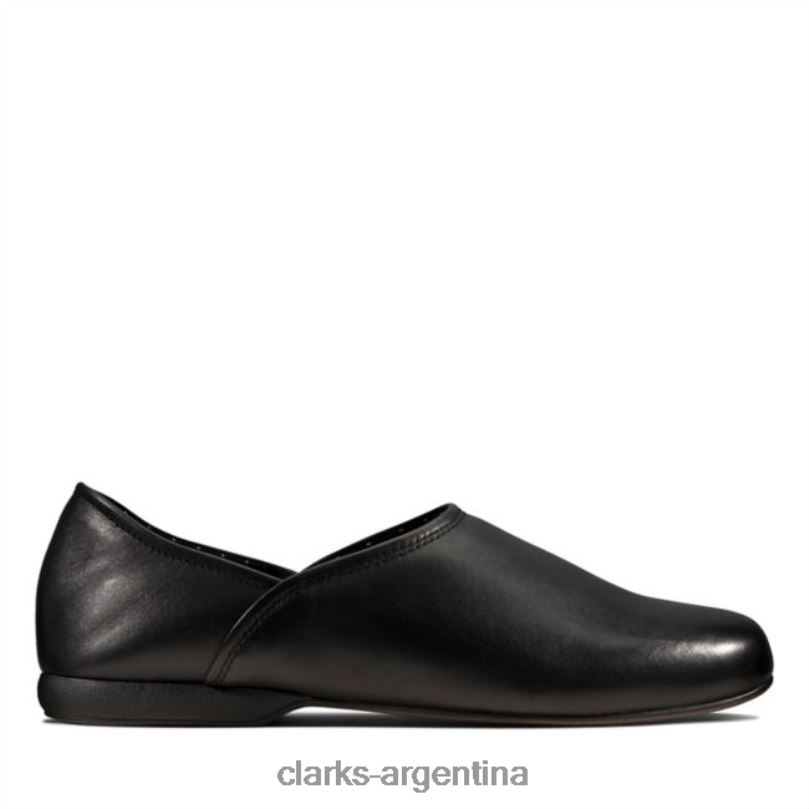 Clarks hombres 2FZPZ5507 cuero negro clarks harston e lite cuero negro cuero negro