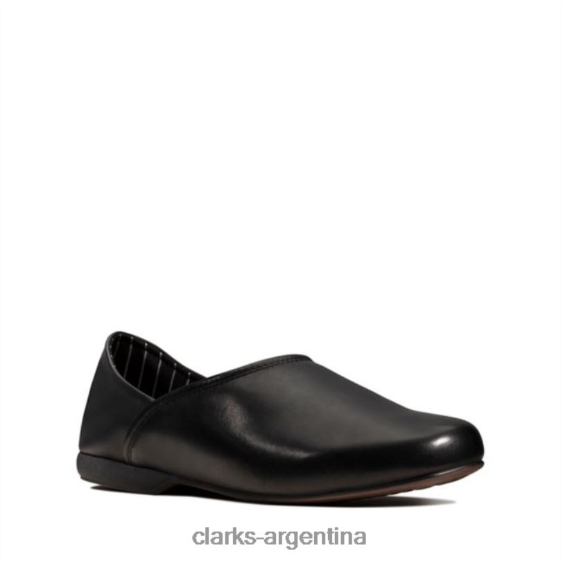 Clarks hombres 2FZPZ5507 cuero negro clarks harston e lite cuero negro cuero negro