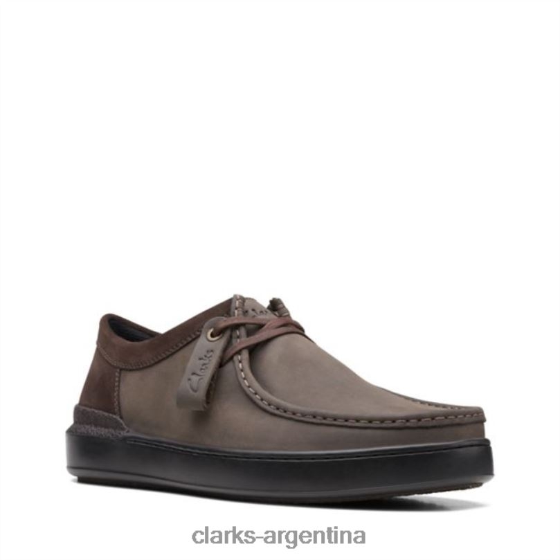 Clarks hombres 2FZPZ6568 Clarks Court Lite Wally marrones marrón