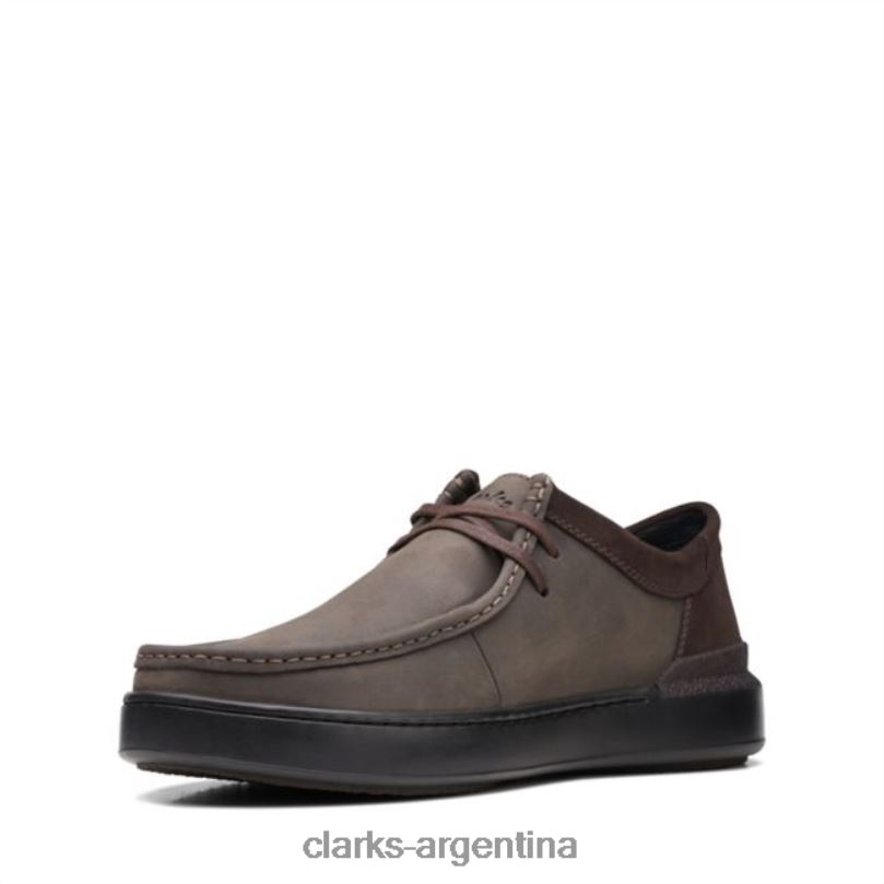 Clarks hombres 2FZPZ6568 Clarks Court Lite Wally marrones marrón
