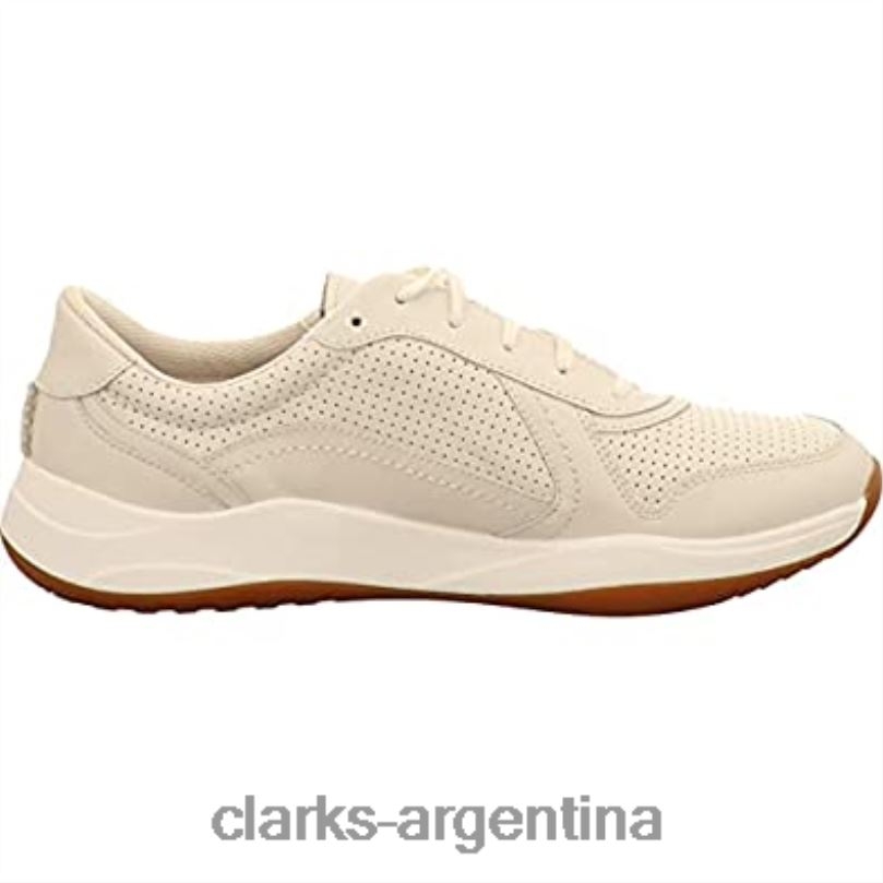 Clarks hombres 2FZPZ718 zapatillas bajas sift speed para hombre blanco cuero blanco clarks de cuero blanco cuero blanco