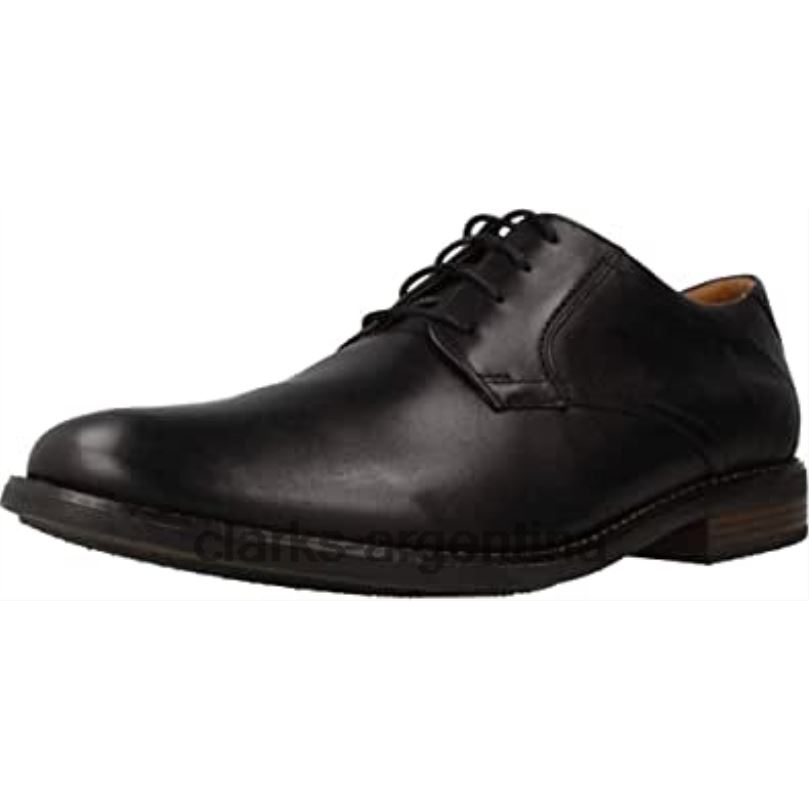 Clarks hombres 2FZPZ261 zapatos brogue de encaje becken de hombre clarks negros cuero negro cuero negro