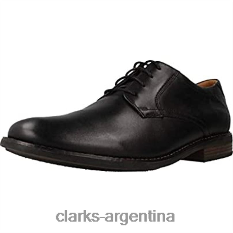 Clarks hombres 2FZPZ261 zapatos brogue de encaje becken de hombre clarks negros cuero negro cuero negro