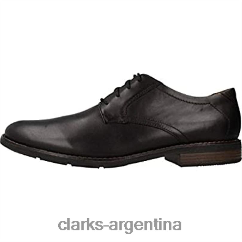 Clarks hombres 2FZPZ261 zapatos brogue de encaje becken de hombre clarks negros cuero negro cuero negro