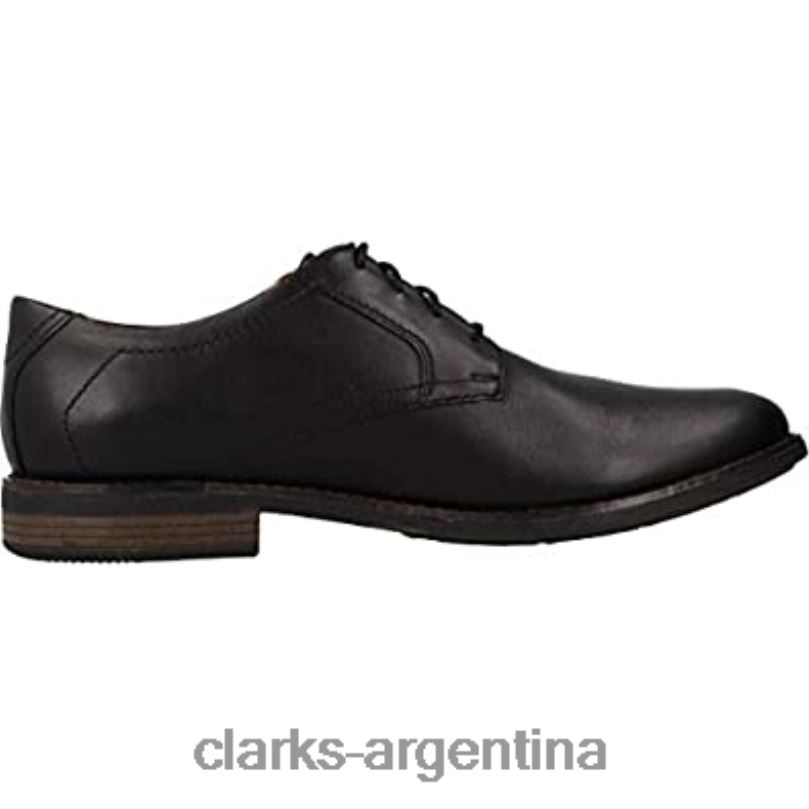 Clarks hombres 2FZPZ261 zapatos brogue de encaje becken de hombre clarks negros cuero negro cuero negro