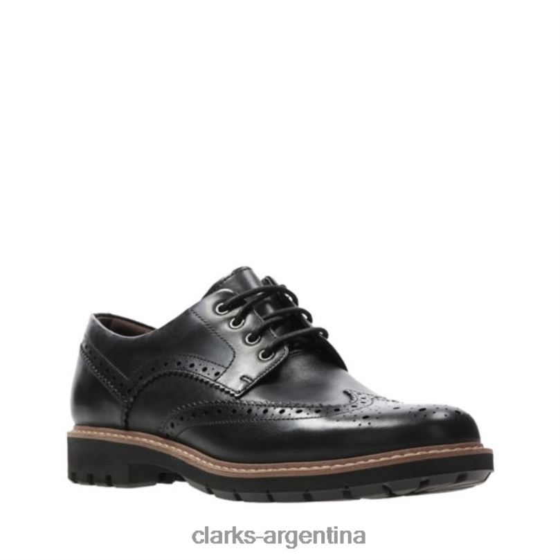 Clarks hombres 2FZPZ5565 ala batcombe cuero negro clarks cuero negro cuero negro