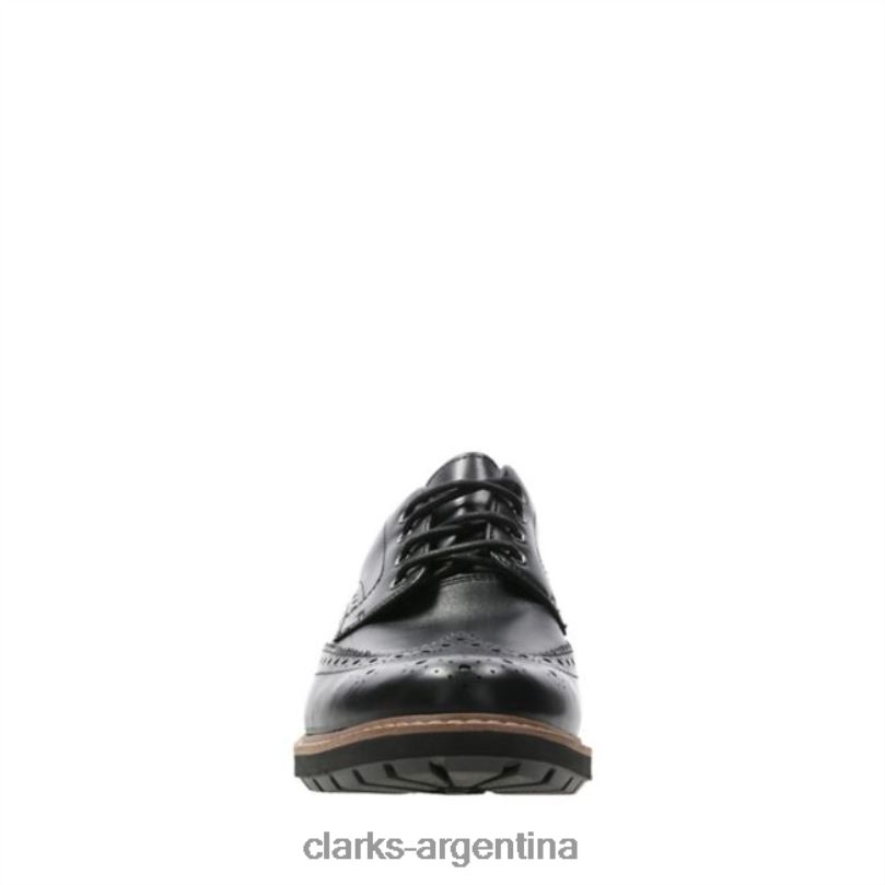 Clarks hombres 2FZPZ5565 ala batcombe cuero negro clarks cuero negro cuero negro