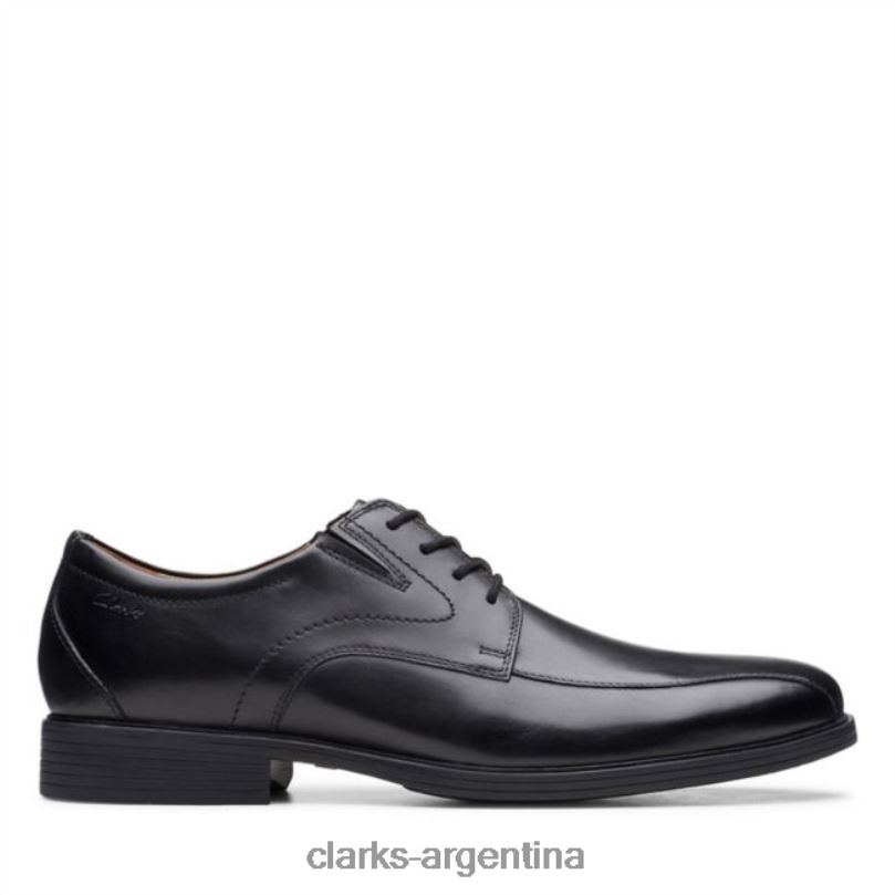 Clarks hombres 2FZPZ6733 whiddon pace cuero negro clarks cuero negro cuero negro
