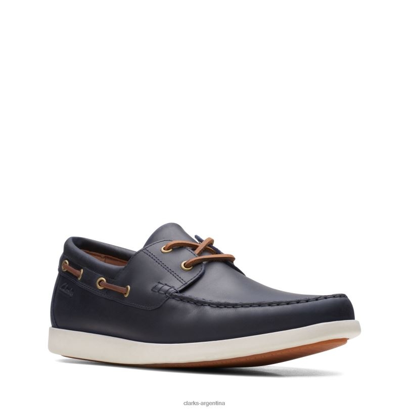 Clarks hombres 2FZPZ3686 clarks costa ferius azul oscuro azul oscuro