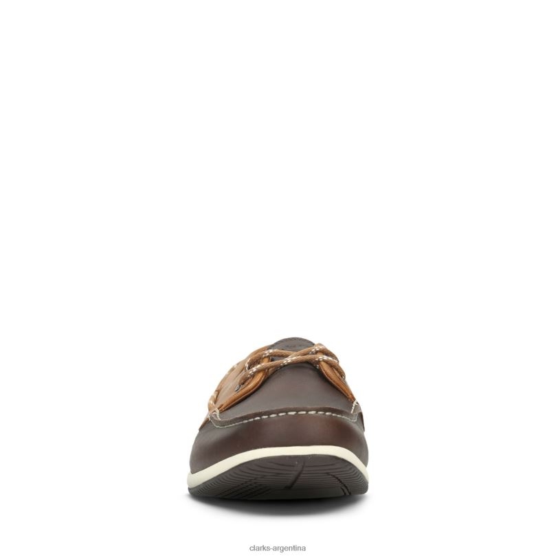 Clarks hombres 2FZPZ3761 clarks cuero marrón orson harbour cuero marrón