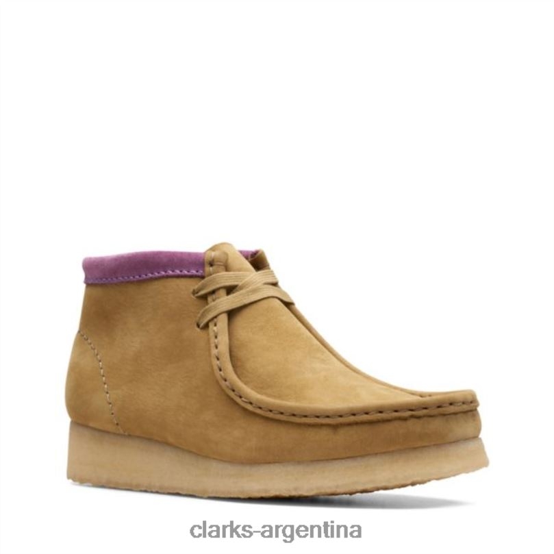 Clarks mujer 2FZPZ6049 bota clarks oakmoss combi wallabee oakmoss combi combinación de musgo de roble