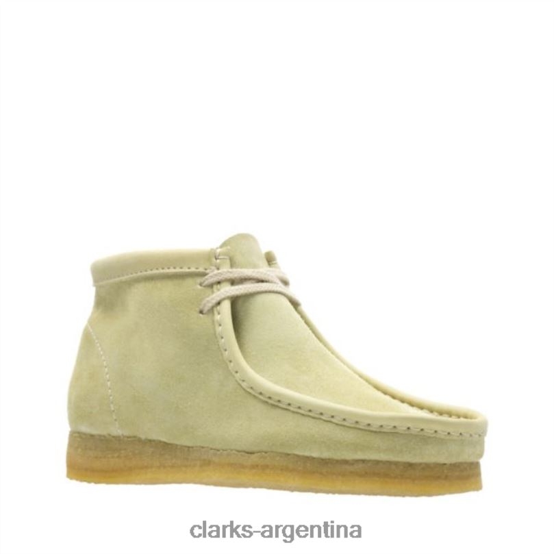 Clarks mujer 2FZPZ6176 botas clarks wallabee de gamuza de arce gamuza de arce
