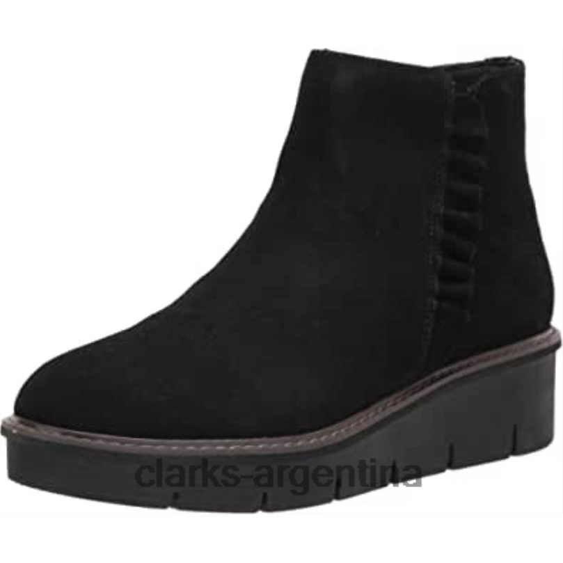 Clarks mujer 2FZPZ2149 botas chelsea airabell vibe para mujer clarks ante negro ante negro