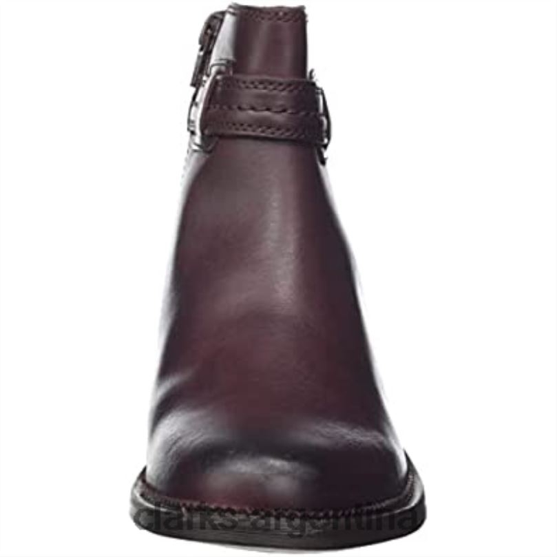 Clarks mujer 2FZPZ2838 Bota Chelsea Maye Easy para mujer marrón oscuro Lea Clarks
