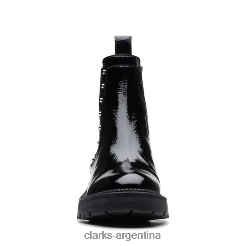 Clarks mujer 2FZPZ5286 anzino chelsea charol negro charol negro clarks charol negro