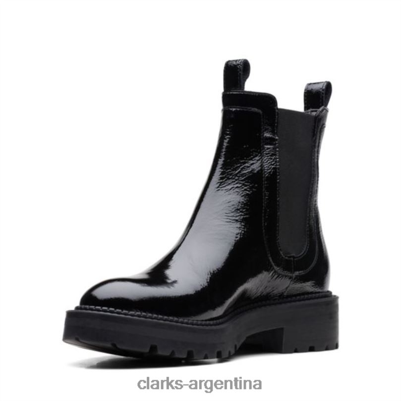 Clarks mujer 2FZPZ5286 anzino chelsea charol negro charol negro clarks charol negro