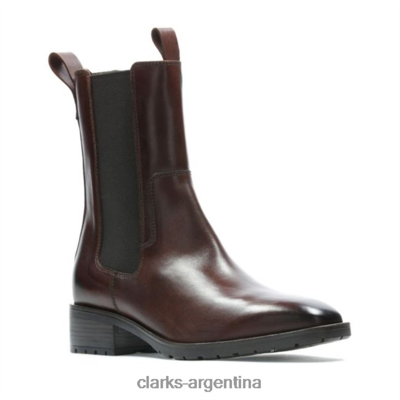 Clarks mujer 2FZPZ5327 lydia top cuero bronceado británico clarks cuero bronceado británico cuero bronceado británico