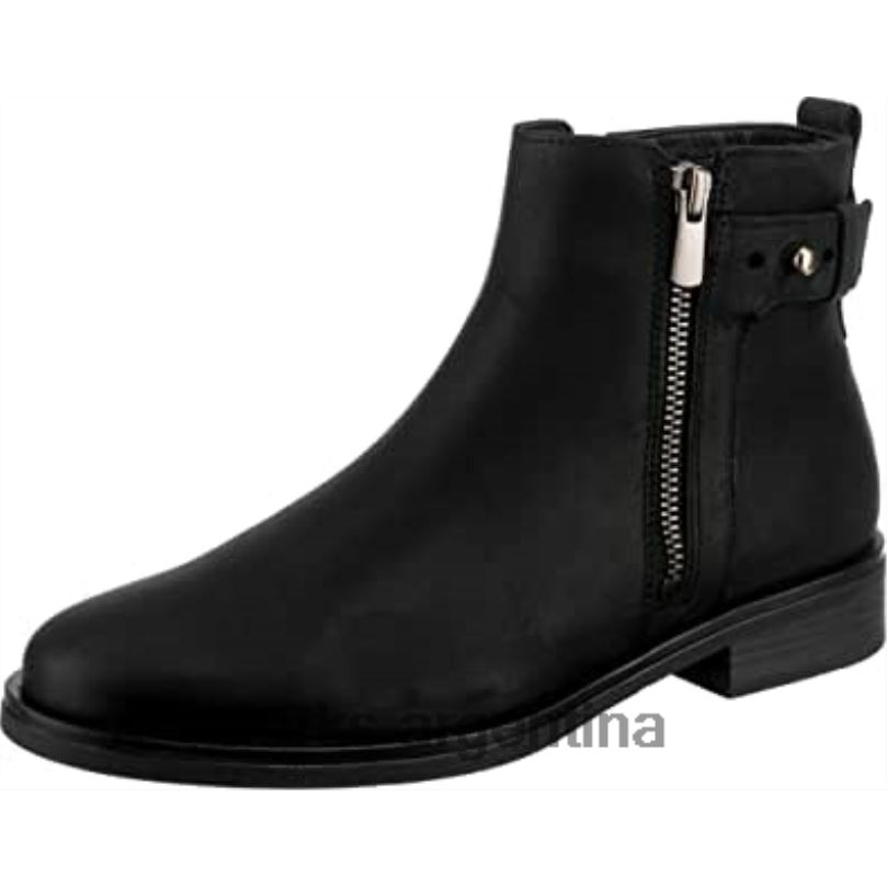 Clarks mujer 2FZPZ948 botas chelsea memi lo de cuero negro para mujer clarks cuero negro