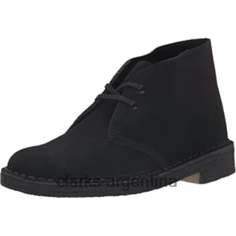 Clarks mujer 2FZPZ2371 Chukka desert boot de mujer clarks de ante negro ante negro