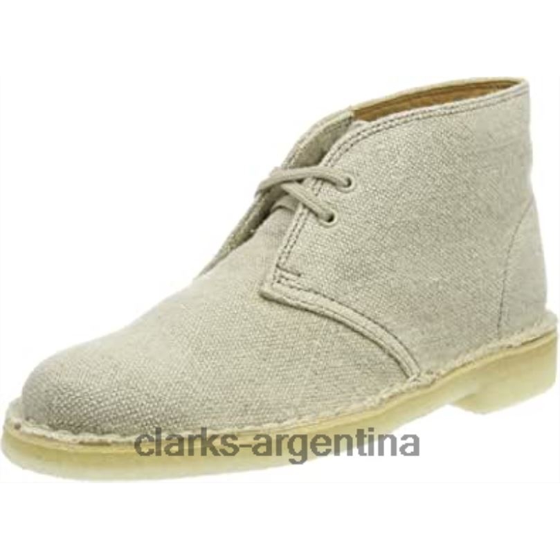 Clarks mujer 2FZPZ2495 botas safari mujer clarks beige lona natural lona natural beige