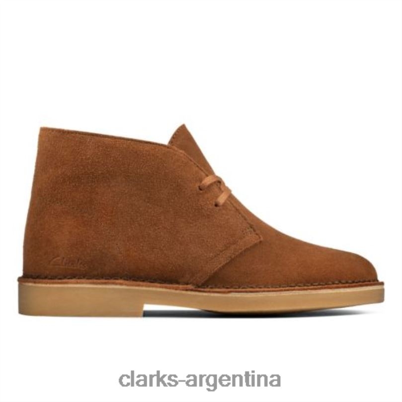 Clarks mujer 2FZPZ4130 botas clarks desert 2 ante tostado oscuro gamuza bronceada oscura