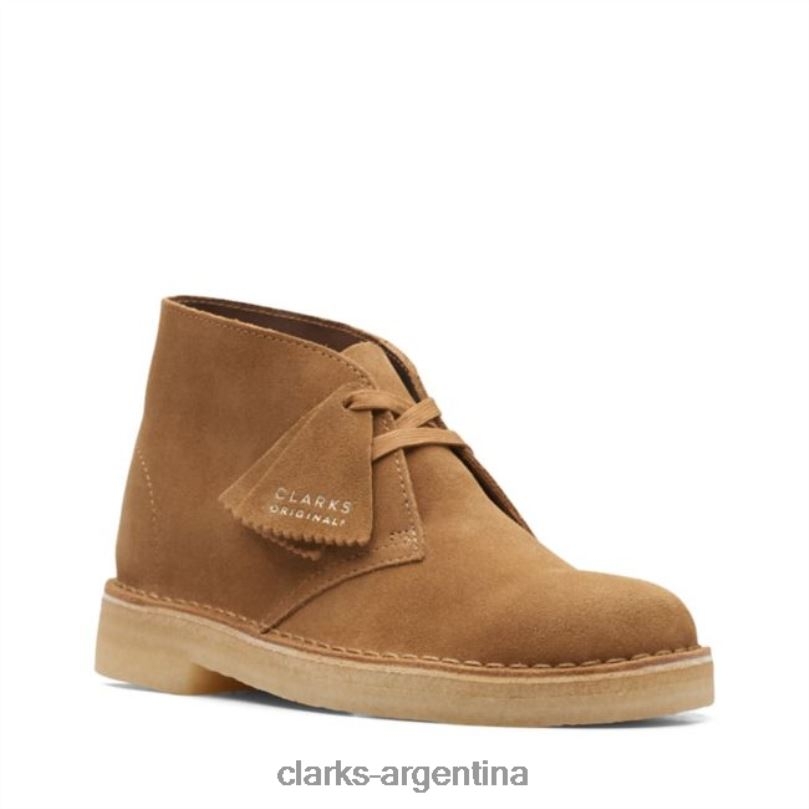 Clarks mujer 2FZPZ6053 bota desierto gamuza arena oscura clarks gamuza arena oscura gamuza arena oscura