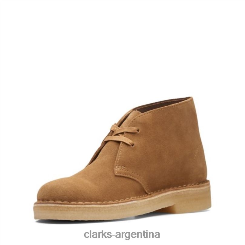 Clarks mujer 2FZPZ6053 bota desierto gamuza arena oscura clarks gamuza arena oscura gamuza arena oscura