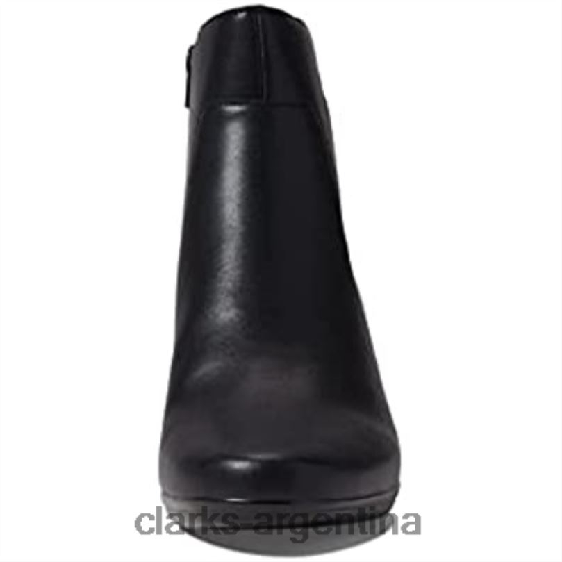 Clarks mujer 2FZPZ2828 Botín mujer Emily Holly de piel negra clarks cuero negro