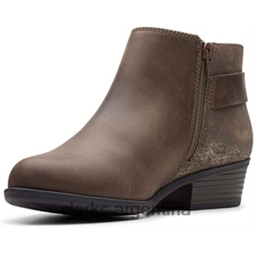 Clarks mujer 2FZPZ2831 botín addiy kara mujer oliva clarks
