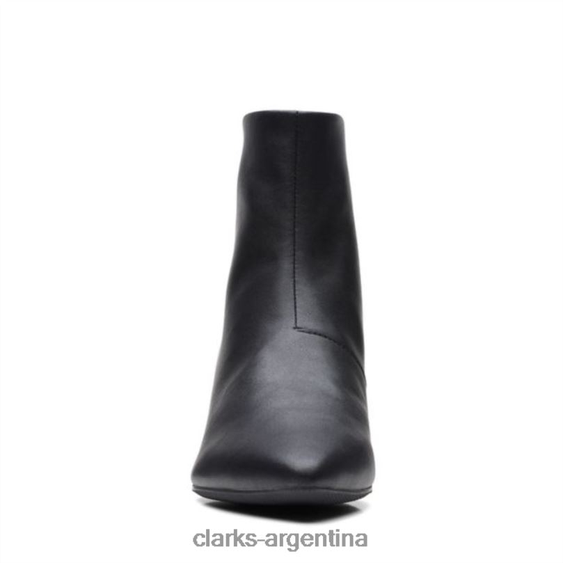 Clarks mujer 2FZPZ6004 bota teresa de cuero negro clarks de cuero negro cuero negro