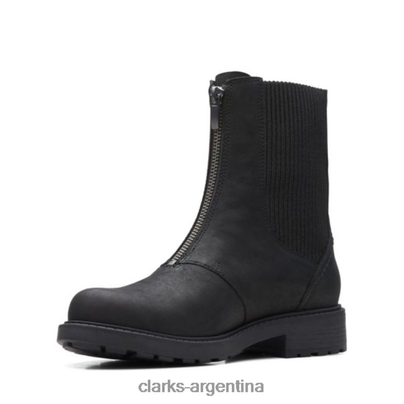 Clarks mujer 2FZPZ6057 clarks cuero negro orinoco2 up cuero negro cuero negro