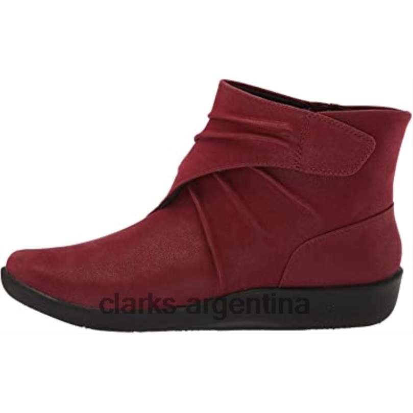Clarks mujer 2FZPZ2865 botas clarks mujer sillian tana burdeos