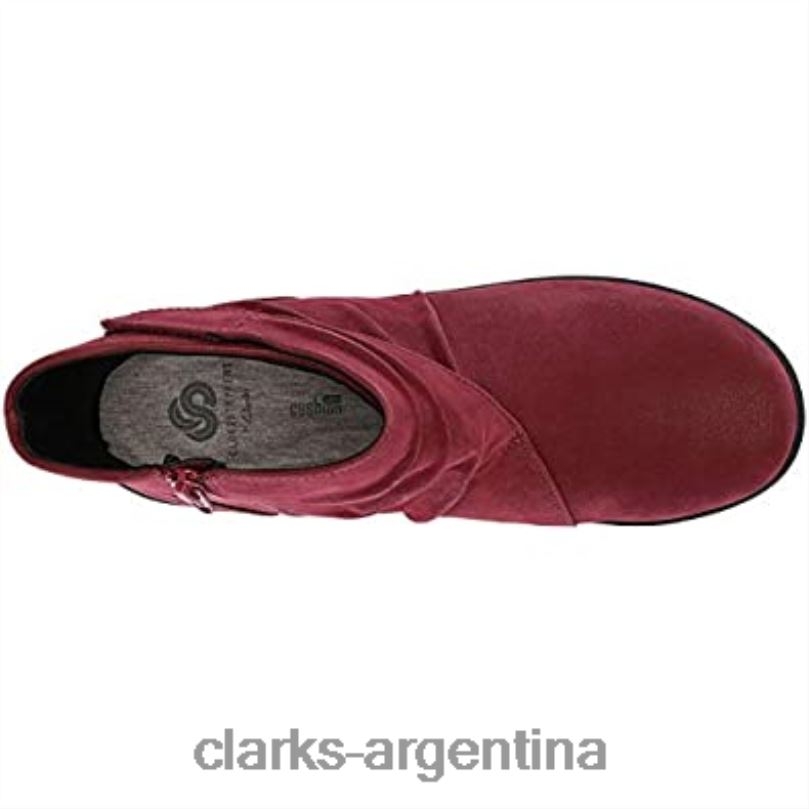 Clarks mujer 2FZPZ2865 botas clarks mujer sillian tana burdeos
