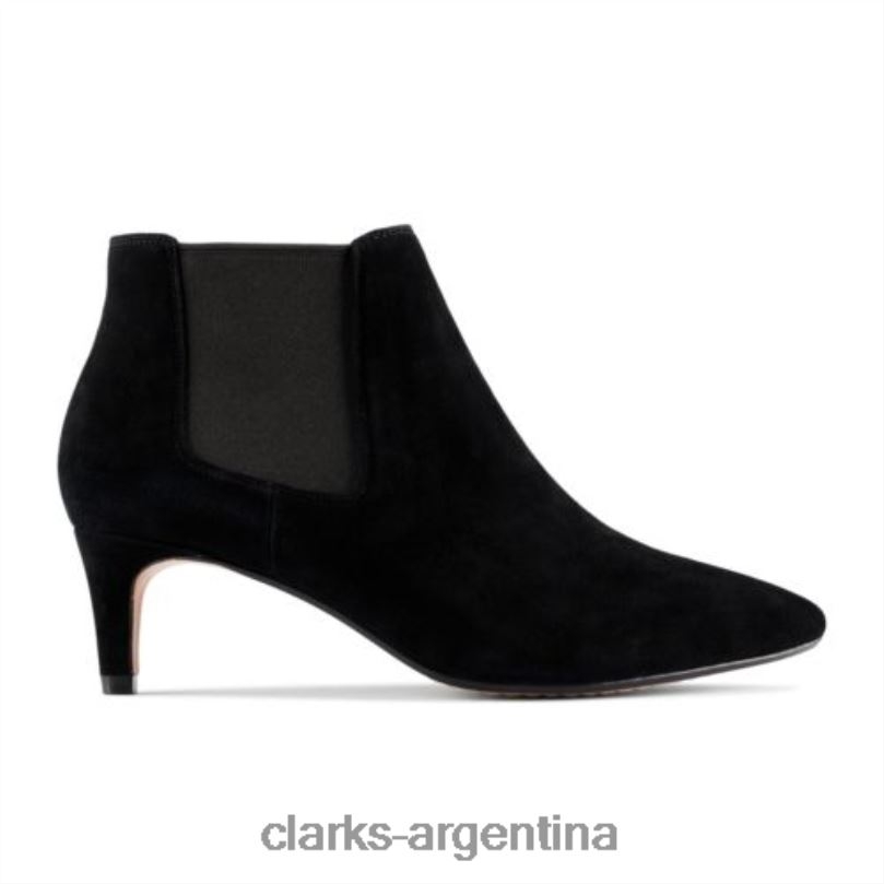 Clarks mujer 2FZPZ4224 clarks laina 55 bota 2 de gamuza negra ante negro