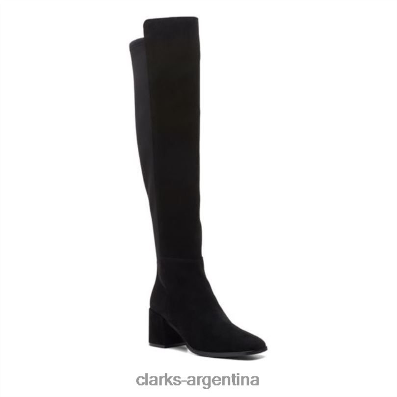 Clarks mujer 2FZPZ5284 caddy seren ante negro clarks ante negro ante negro