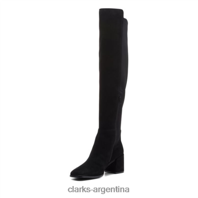 Clarks mujer 2FZPZ5284 caddy seren ante negro clarks ante negro ante negro