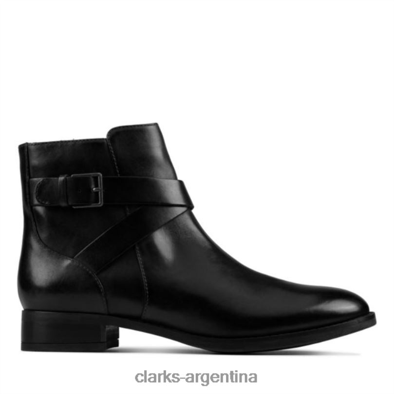 Clarks mujer 2FZPZ5319 hebilla hamble cuero negro clarks cuero negro cuero negro