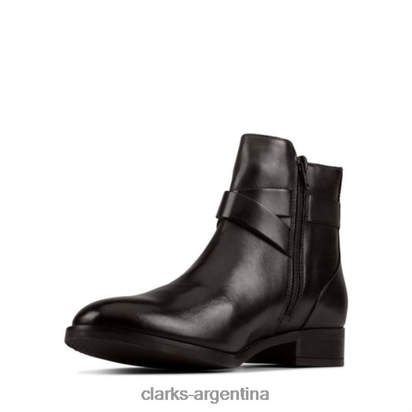 Clarks mujer 2FZPZ5319 hebilla hamble cuero negro clarks cuero negro cuero negro