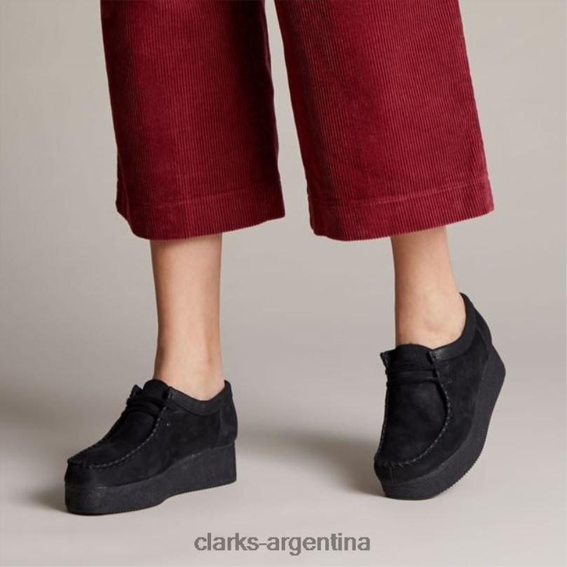 Clarks mujer 2FZPZ5135 wallacraft lo nubuck negro clarks nubuck negro nubuck negro