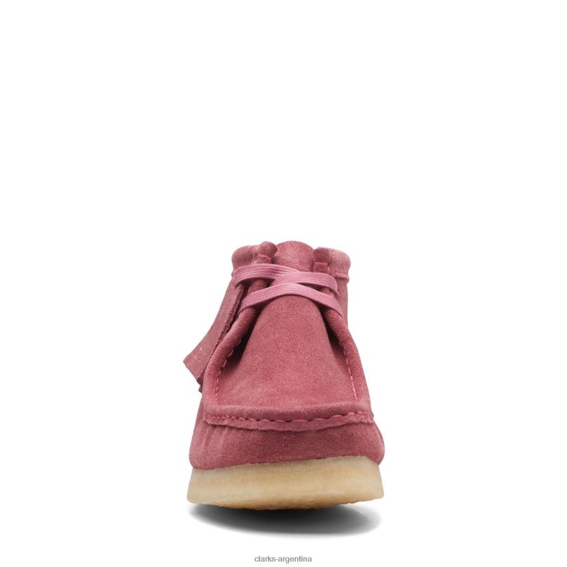 Clarks mujer 2FZPZ3147 bota clarks wallabee rosa rosa