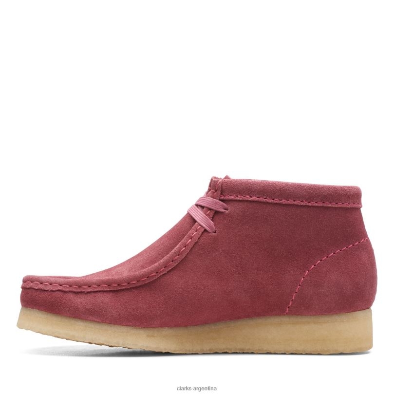 Clarks mujer 2FZPZ3147 bota clarks wallabee rosa rosa